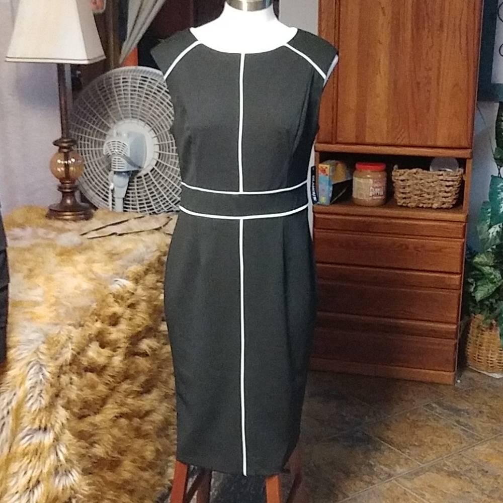 Glamour black dress Sz 8 NWT